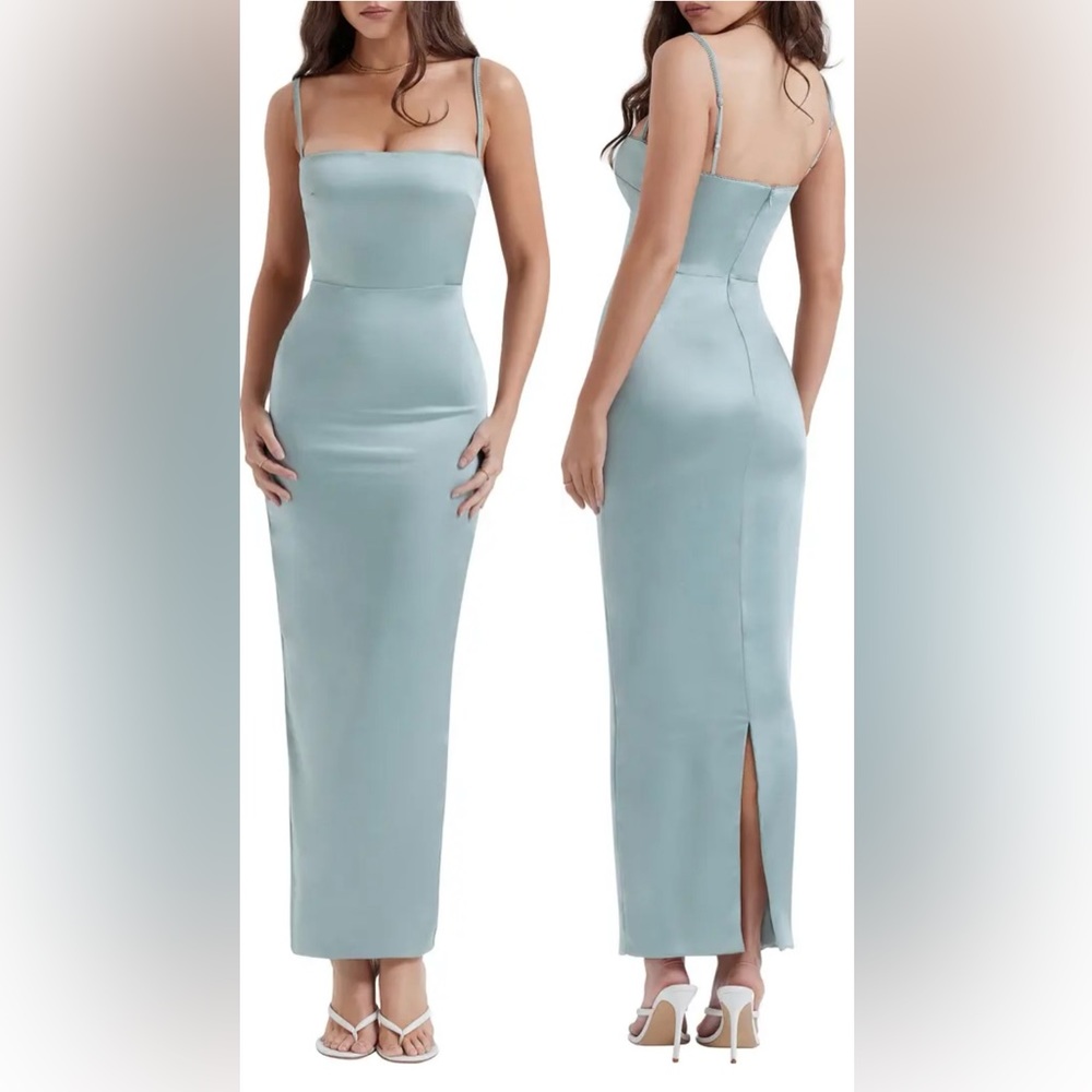 HOUSE OF CB SATIN DRESS